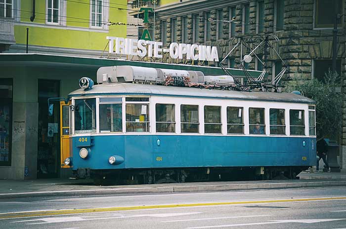 Tram di Opicina Trieste (Opicina Straßenbahn Triest)